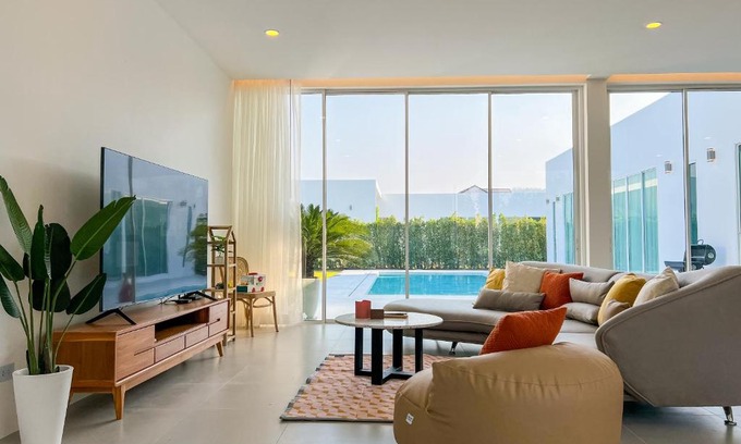 Khao Tao Villa | Dani Villa- Spacious Private pool villa 4 Bed 4 bath