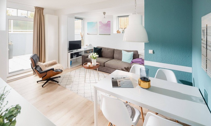Norderney Apartment | Das Ferienhaus "windrose" Liegt Zentral in der Nähe des Kurparks von Norderney