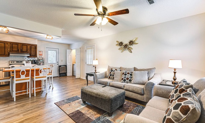 Winterville House | Deck & Fenced Yard: Family Home in Winterville
