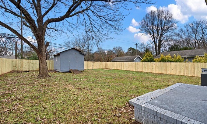 Charlotte House | Delightful Ranch style 3 bedroom/2 bath house with a huge fenced in backyard.