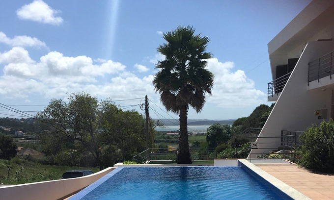 Foz do Arelho Villa | Deluxe villa for 6 with incredible view of the Óbidos Lagoon.