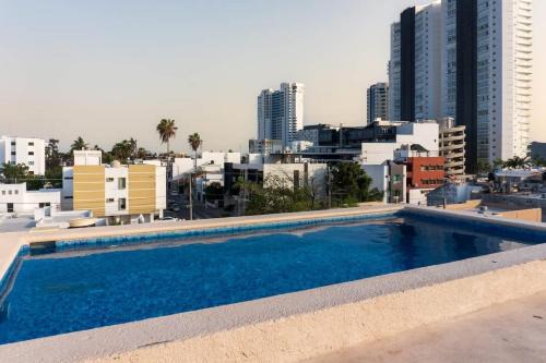 Las Gaviotas Apartment | Depa a 1 cuadra de la playa con alberca - Maria Barbara