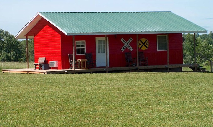 Fancy Gap Cabin | #Depot - Authentic Railroad Cabooses And Depot Just Off The Blue Ridge Parkway