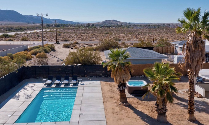 Twentynine Palms House | Desert Dream Stay with Pool - next to Joshua Tree