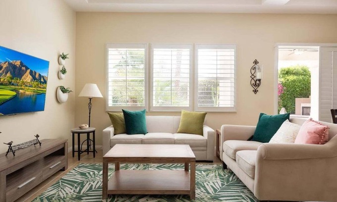 La Quinta House | Desert Haven by VARE | Pool, Spa, Gym, Tennis!