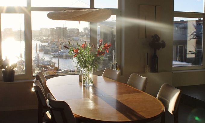 Vissershaven House | Design house overlooking harbor, 5-minute walk from the beach