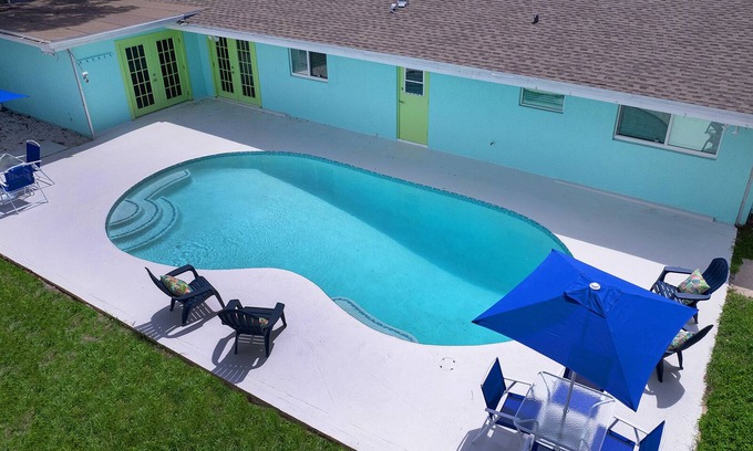 Sarasota House | Designer Coastal Pool + Game Room home close to Siesta and downtown