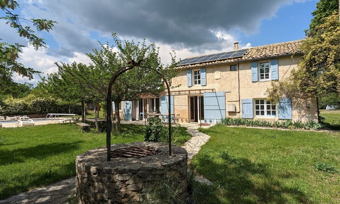 Simiane-la-Rotonde Other | Detached family home with swimming pool + detached garden shed, wooded grounds 1ha
