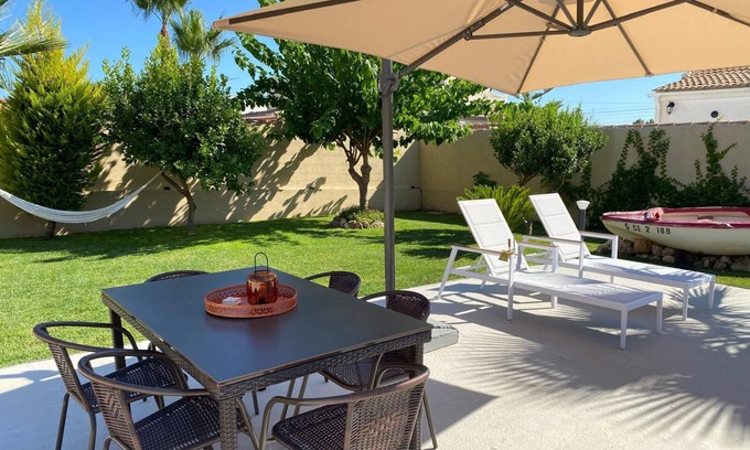 San Luis Ski Chalet | DETACHED VILLA WITH PRIVATE POOL. LOCATED BETWEEN THE 2 LAGOONS.