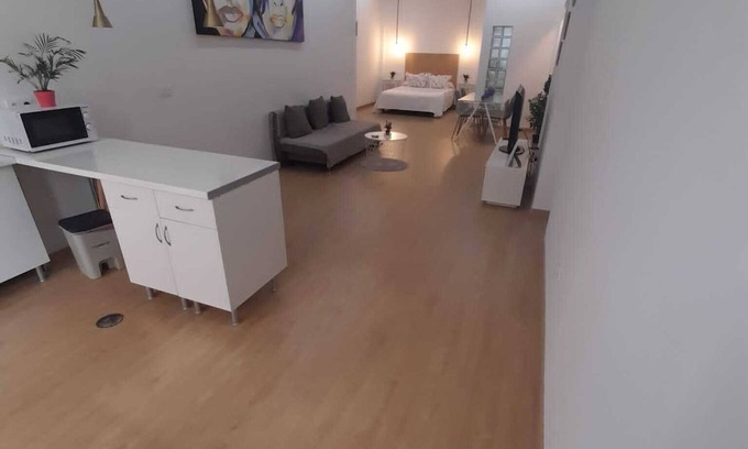 Los Tilos Apartment | Diaphanous loft, 5 minutes from Malaga bus station