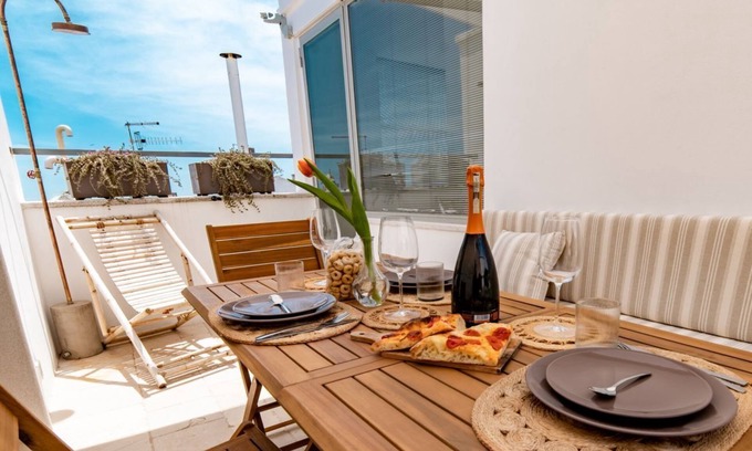 Old Town Cisternino Apartment | Dimora del Vico | Exclusive Terrace with View