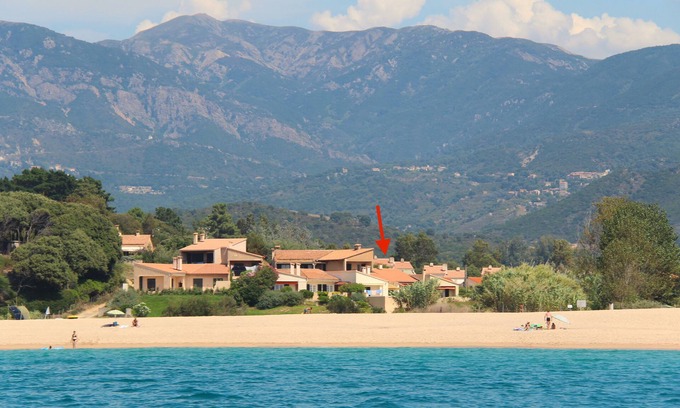 Calcatoggio Apartment | Direct beach access 200m away, Superb apartment, sleeps 4 to 6.