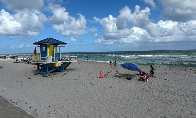 Hollywood South Central Beach Apartment | Direct Beach Access, Pool-Self Check-In-Balcony Direct Ocean View at The Tides