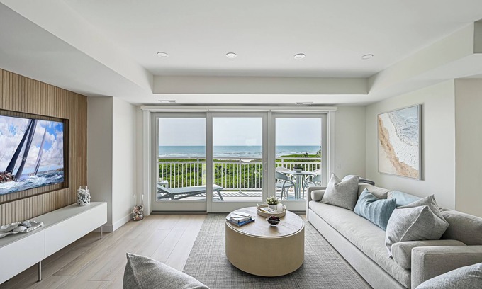 Brigantine Condo | Direct Ocean Front Building with Pool and elevator 4 bedrooms 2.5 bath