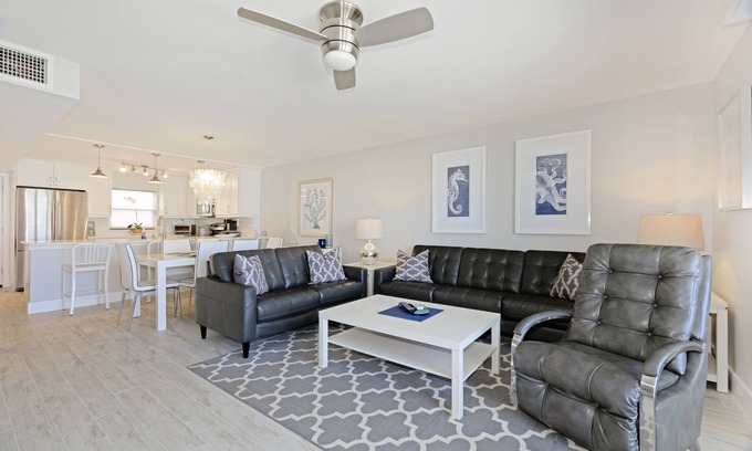New Smyrna Beach Condo | Direct Oceanfront Condo 2 mi to Flagler Quiet Beach & Large Pool-Disc 4 Wk or Mo