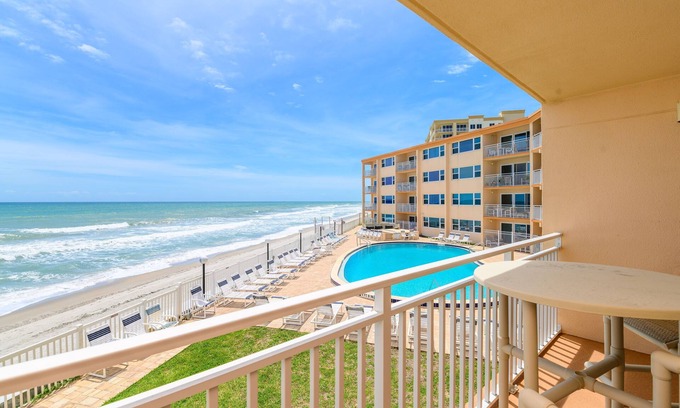 Satellite Beach Condo | Direct Oceanfront Condo with Extra-Large Balcony & Panoramic Views! 🌊
