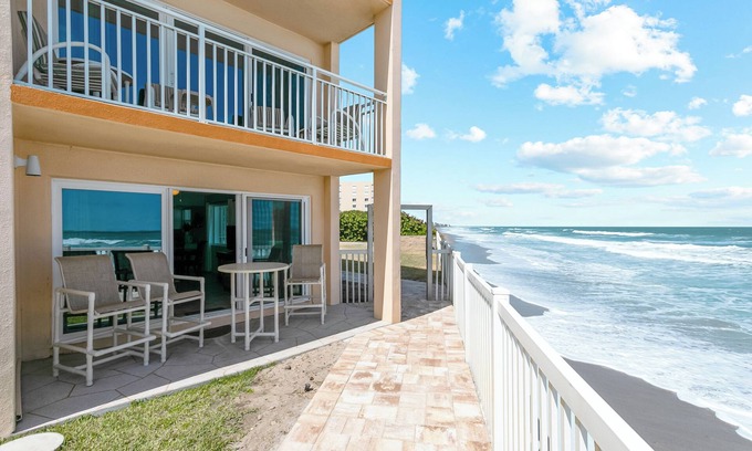 Satellite Beach Condo | Direct Oceanfront Corner Unit with Stunning Views – Just Steps from the Beach!