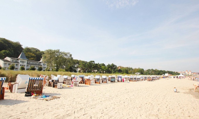Binz Apartment | Directly on the beach promenade, balcony with sea view - Aparthotel Ostsee FeWo 35