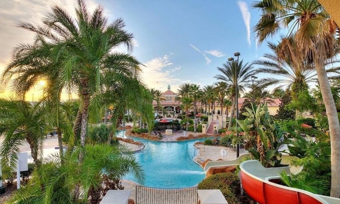 Davenport Resort | Disney Area Villa gated resort & spa, lazy river/pools/arcade,/gym, restaurant
