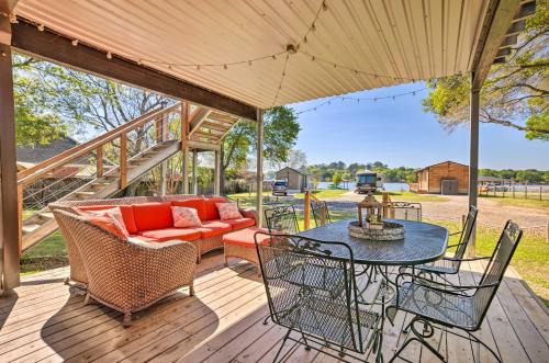 Willis House | Dock Access and Rooftop Deck Cabin on Lake Conroe