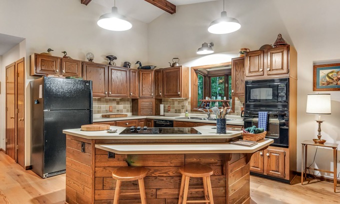 Minocqua House | Dog & family-friendly house w/forested lake views, waterfront, and private dock