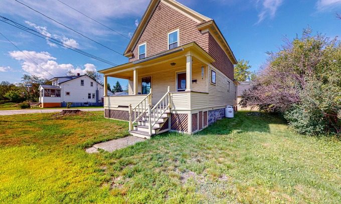 Berlin House | Dog-friendly getaway with porch, yard, & full kitchen - near ATV trails