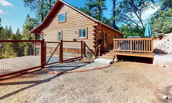 Forest Meadows House | Dog-friendly woodland cabin with fireplace, 2 decks & great location