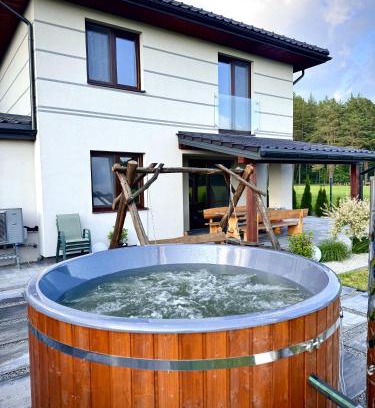 Szeligi Apartment | Dom wakacyjny Bliźniacza Natura nad rzeką, Makosieje