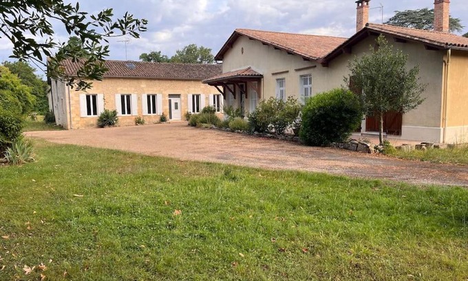 Lamothe-Montravel Villa | Domaine clos et arboré de 3 ha avec deux maisons