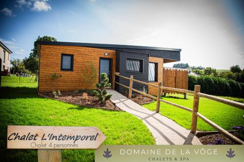 Xertigny Cabin | Domaine de la vôge & chalets et spa