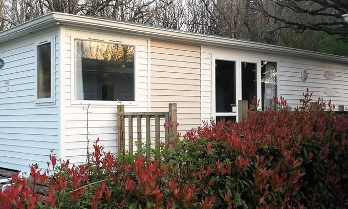 Prayssas House | Domaine du Lac de Neguenou * - Mobilhome DUO - 2 bedrooms, 2 bathrooms, 2 toilets, 1 sofa bed, dishwasher, 43.5m2 terrace including 6 people