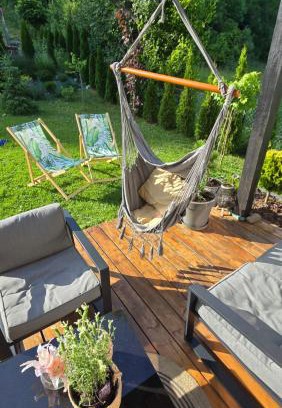 Ochotnica Dolna House | Domki pod lasem Gorce z kominkiem i jacuzzi