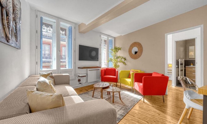 Toulouse City-Centre Apartment | Don Capitolium - A 2 pas de la place du Capitole