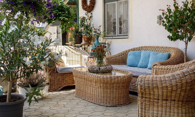 Morbisch am See Cottage | Doppelzimmer mit Balkon und Kleinem Bad - Pension Laubenhof