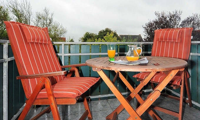 Neuharlingersiel House | Doppelzimmer Standard mit Balkon - Hotel Garni Haus Am Meer