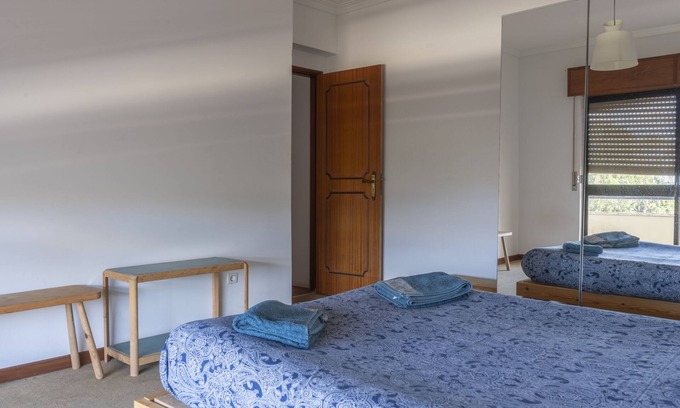 Santa Maria e Sao Miguel Apartment | Double Bed Room 1 In Sintra Center Next To Olga Cadaval