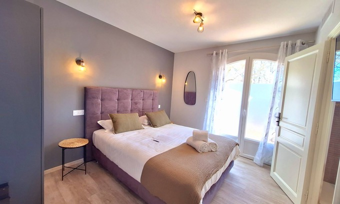 Sainte-Tulle House | Double room "Neptune" - Domaine de la Mautanne