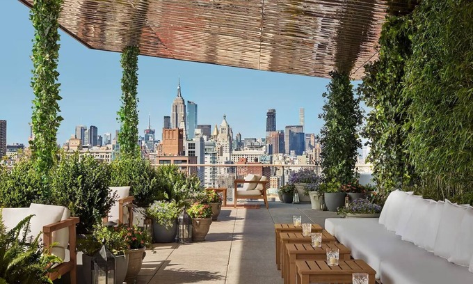Bowery Hotel | Double Room, Public - NY, Chic Atmosphere, Artspace, Steps from Central Park