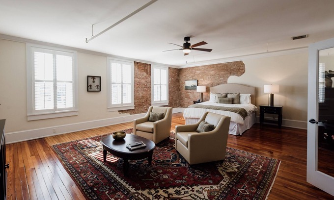 Landrum Apartment | downtown apartment, loft, parks, equestrian center, winery, dining