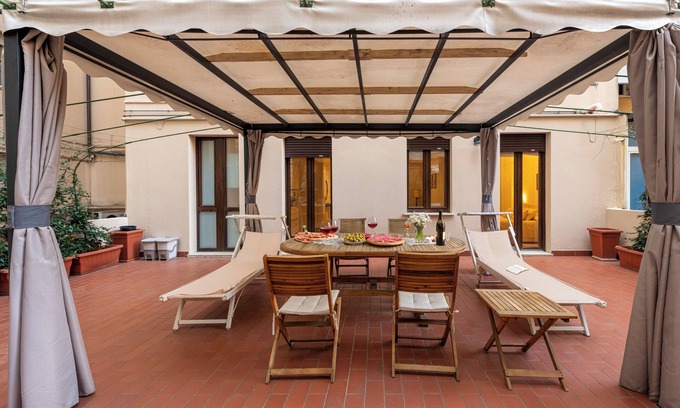 Pesaro Apartment | Downtown apartment with terrace in front of Rossini Theater