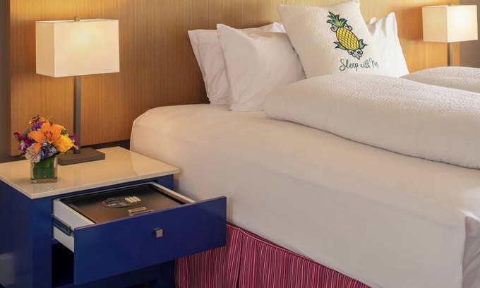 Downtown Portland Hotel | Downtown Dreams: King Bed Staypineapple Rose, Near Powell's City of Books
