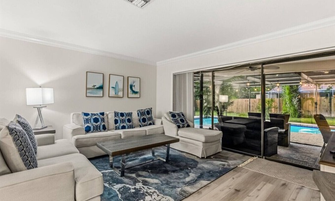 Palm Harbor Villa | Dream Home Family Retreat | 4BR, Near the Gulf