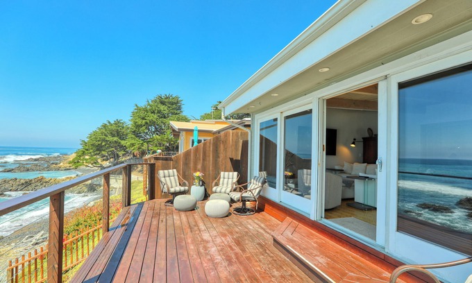 Marine Terrace House | Dreamy, Newly Renovated Home with an Ocean Panorama and Endless Sunsets.