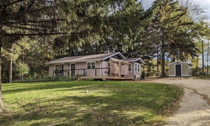 Westby House | Driftless-region sweet spot with a view right beside bike trail in Southwest WI!