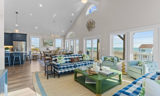 McCutcheon Field House | Dunewood #179 New Home Ocean & Sound Views, Hot Tub, Pool, Dog Friendly!