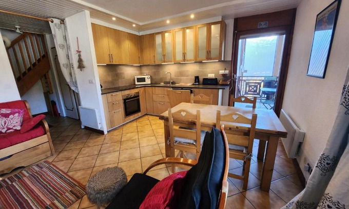 Les Carroz-d'Araches Apartment | Duplex 6/8 Pers Télécabine des Carroz (ES116)