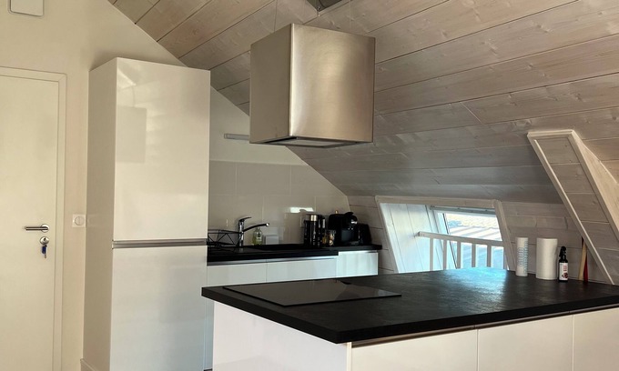 Evian-les-Bains Apartment | Duplex apartment 30 metres from the beach