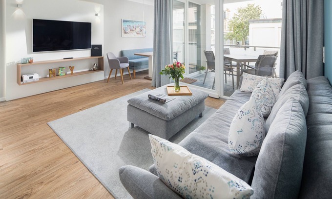 Norderney Apartment | Düsseldorfer Hof, first class living, close to the beach and centrally located on Norderney