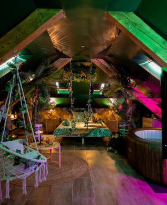 Holtzheim Apartment | Dynasty Jungle Home Spa Jacuzzi