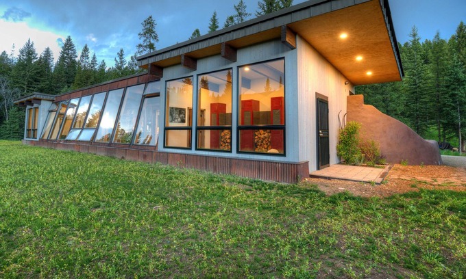 Gallatin Gateway House | Earthship Sustainable Home Experience in Big Sky
